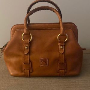 Dooney and Bourke Natural (Tan) Small Mitchell Purse - Great Condition
